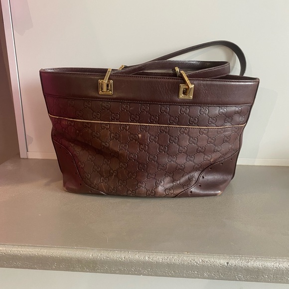 Gucci Medium Guccissima Punch Tote - Picture 3 of 6
